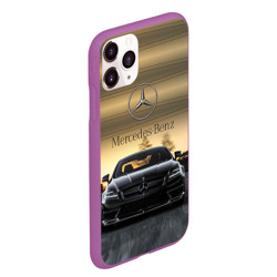 Чехол для iPhone 11 Pro Max матовый Mercedes - фото 2