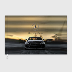 Флаг 3D Mercedes