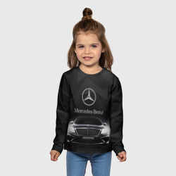 Детский лонгслив 3D Mercedes-Benz - фото 2