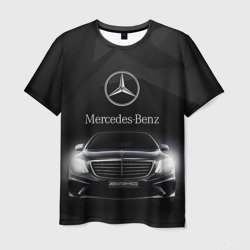 Мужская футболка 3D Mercedes-Benz