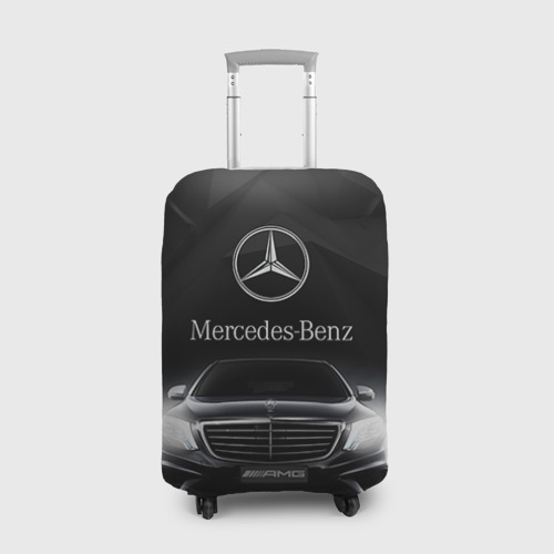 Чехол для чемодана 3D Mercedes-Benz, цвет 3D печать