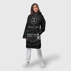 Женский дождевик 3D Mercedes-Benz - фото 2