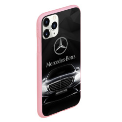 Чехол для iPhone 11 Pro матовый Mercedes-Benz - фото 2