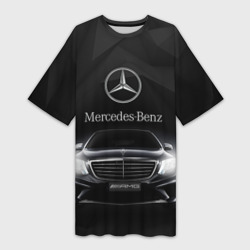 Платье-футболка 3D Mercedes-Benz