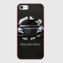 Чехол для iPhone 5/5S матовый Mercedes