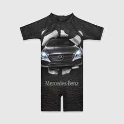 Детский купальный костюм 3D Mercedes