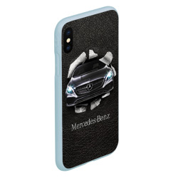Чехол для iPhone XS Max матовый Mercedes - фото 2