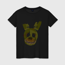 Женская футболка хлопок FNAF Springtrap