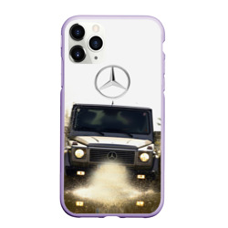 Чехол для iPhone 11 Pro матовый Mercedes