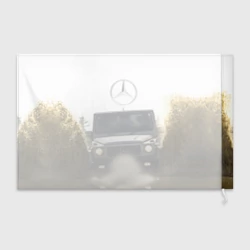 Флаг 3D Mercedes - фото 2