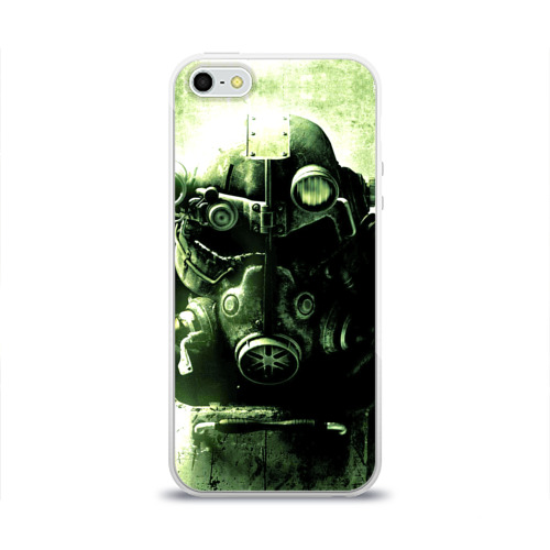 Чехол для Apple iPhone 5/5S силиконовый глянцевый Fallout Фото 01 Чехол для Apple iPhone 5/5S силиконовый глянцевый Fallout Фото 01