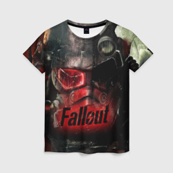 Женская футболка 3D Fallout