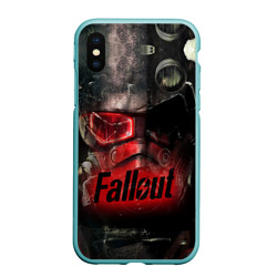 Чехол для iPhone XS Max матовый Fallout