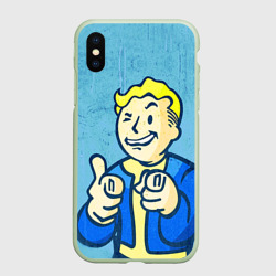 Чехол для iPhone XS Max матовый Fallout