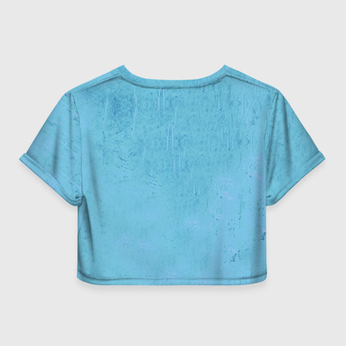 Женская футболка Crop-top 3D Fallout, цвет 3D печать - фото 2