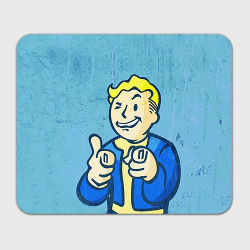 Прямоугольный коврик для мышки Fallout