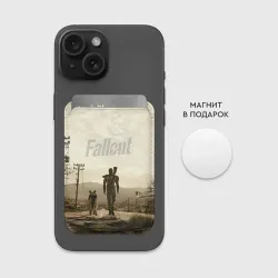 Картхолдер Magsafe магнитный Fallout - фото 2