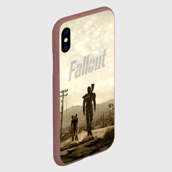 Чехол для iPhone XS Max матовый Fallout - фото 2
