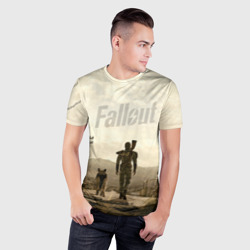 Мужская футболка 3D Slim Fallout - фото 2