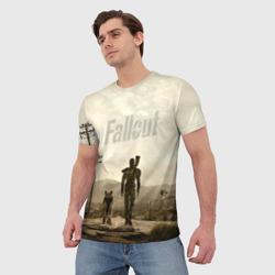 Мужская футболка 3D Fallout - фото 2