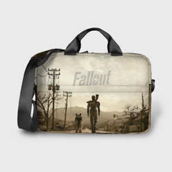 Сумка для ноутбука 3D Fallout