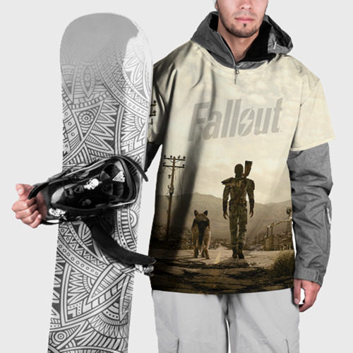 Накидка на куртку 3D Fallout, цвет 3D печать