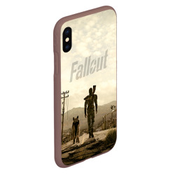 Чехол для iPhone XS Max матовый Fallout - фото 2