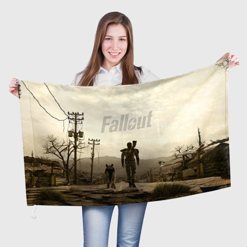 Флаг 3D Fallout