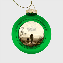 Стеклянный ёлочный шар Fallout