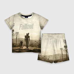 Детский костюм с шортами 3D Fallout