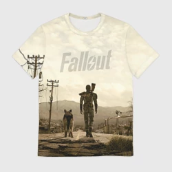 Мужская футболка 3D Fallout