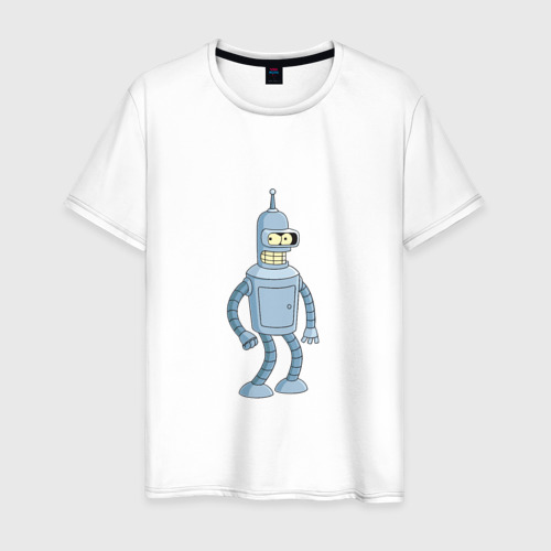 Мужская футболка хлопок Bender/Бендер, цвет белый