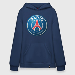 Худи SuperOversize хлопок Paris Saint Germain