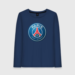 Женский лонгслив хлопок Paris Saint Germain