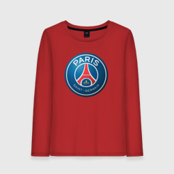 Женский лонгслив хлопок Paris Saint Germain