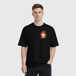 Мужская футболка хлопок Oversize Ностальгия: Пионер - фото 2