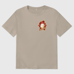 Женская футболка хлопок Oversize Ностальгия: Пионер