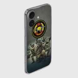 Чехол для iPhone 16 силиконовый с защитой камеры Спецназ - фото 2