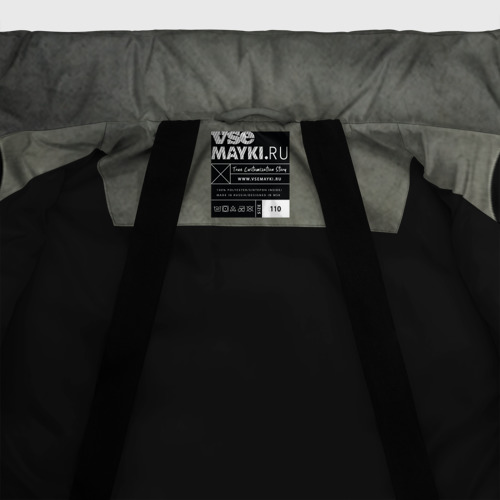 Зимняя куртка для девочек 3D Спецназ, цвет черный - фото 7