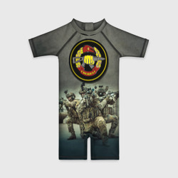 Детский купальный костюм 3D Спецназ