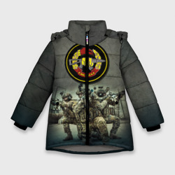 Зимняя куртка для девочек 3D Спецназ