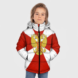 Зимняя куртка для мальчиков 3D Внутренние войска - фото 2