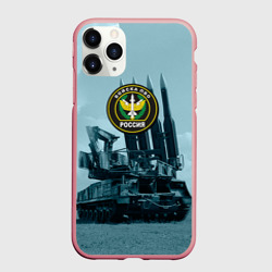 Чехол для iPhone 11 Pro матовый Войска Противовоздушной обороны