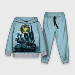 Детский костюм с толстовкой 3D Войска Противовоздушной обороны