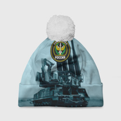 Шапка 3D c помпоном Войска Противовоздушной обороны