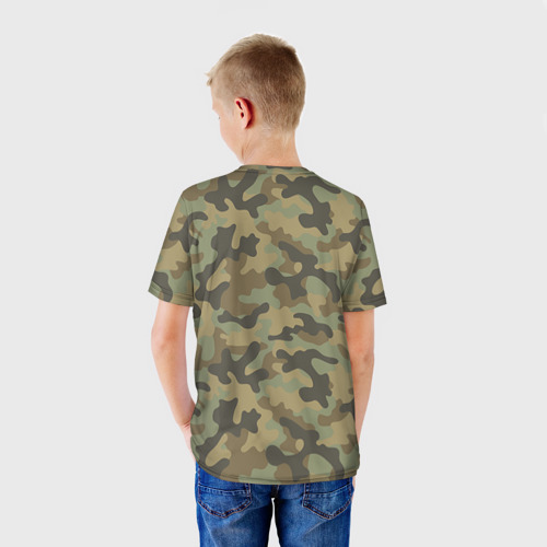 Детская футболка 3D Инженерные войска, цвет 3D печать - фото 4