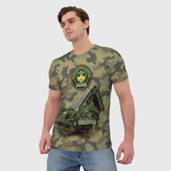 Мужская футболка 3D Инженерные войска - фото 2