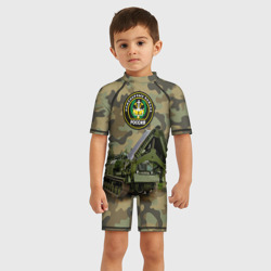 Детский купальный костюм 3D Инженерные войска - фото 2