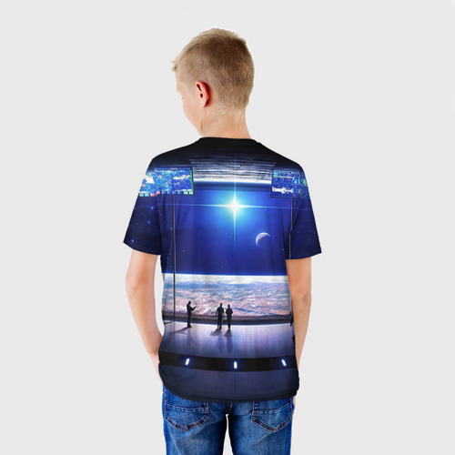 Детская футболка 3D Космические войска, цвет 3D печать - фото 4