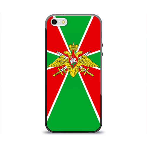 Чехол для iPhone 5/5S глянцевый Пограничные войска Фото 01 Чехол для iPhone 5/5S глянцевый Пограничные войска Фото 01